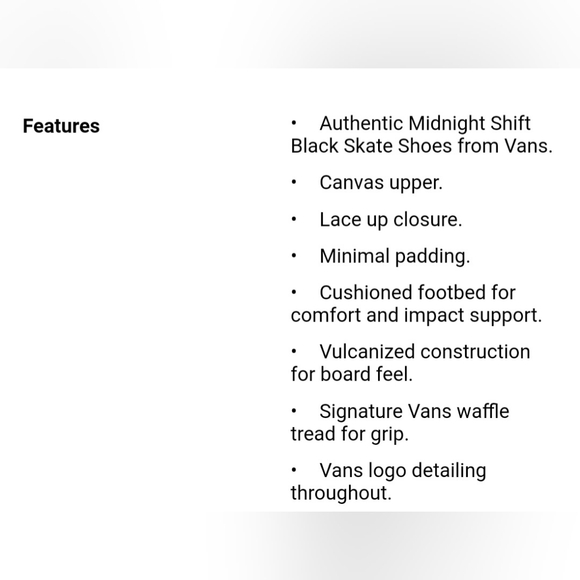 Vans Authentic Midnight Shift *NWT* - Picture 8 of 9